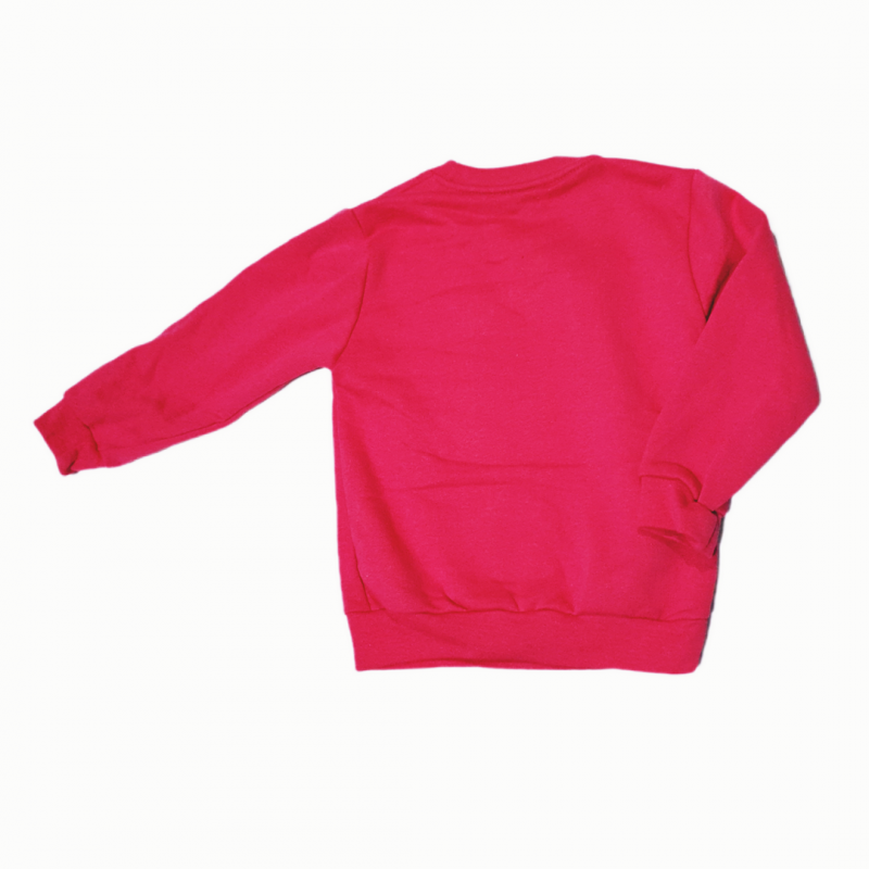 Ceylan baskılı sweatshirt takım 5-9 Yaş K. Pembe - Görsel 4