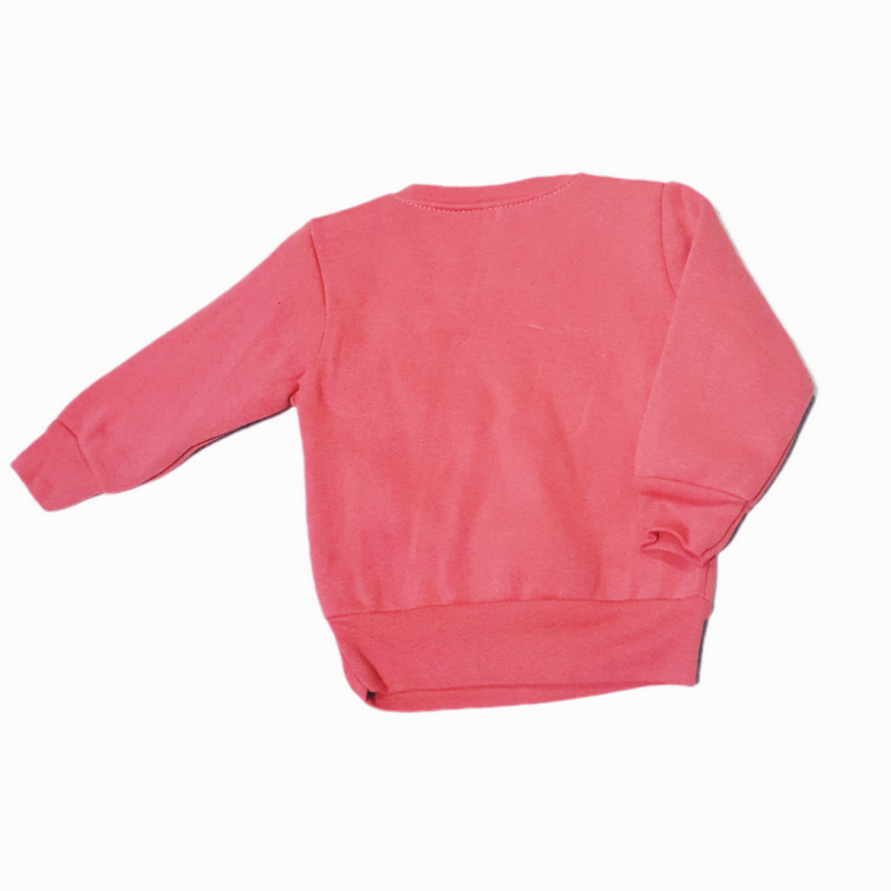 Best Friends Forever baskılı sweatshirt takım 6-18 Ay Pembe - Görsel 4
